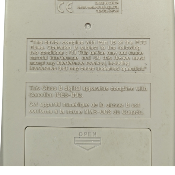 Casio | Vintage Printer Calculator | Tax & Exchange HR-8TE | Use 4-AA Batteries - Picture 7 of 9